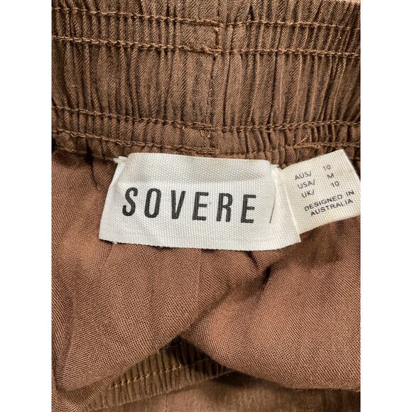 Sovere 'Identity' Brown Coffee Bean Pant Size M - Picture 4 of 5